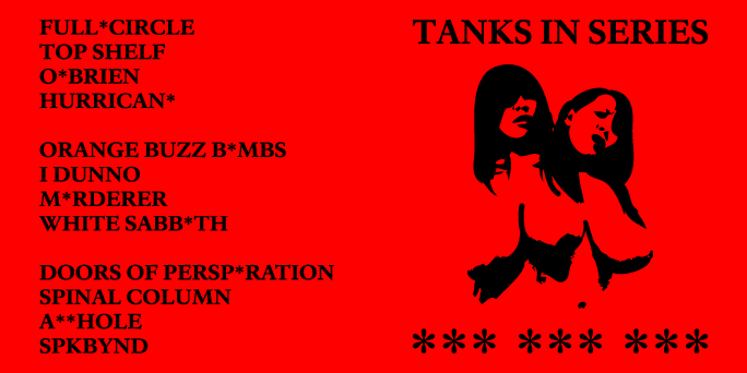 Tanks In Series - *** *** ***